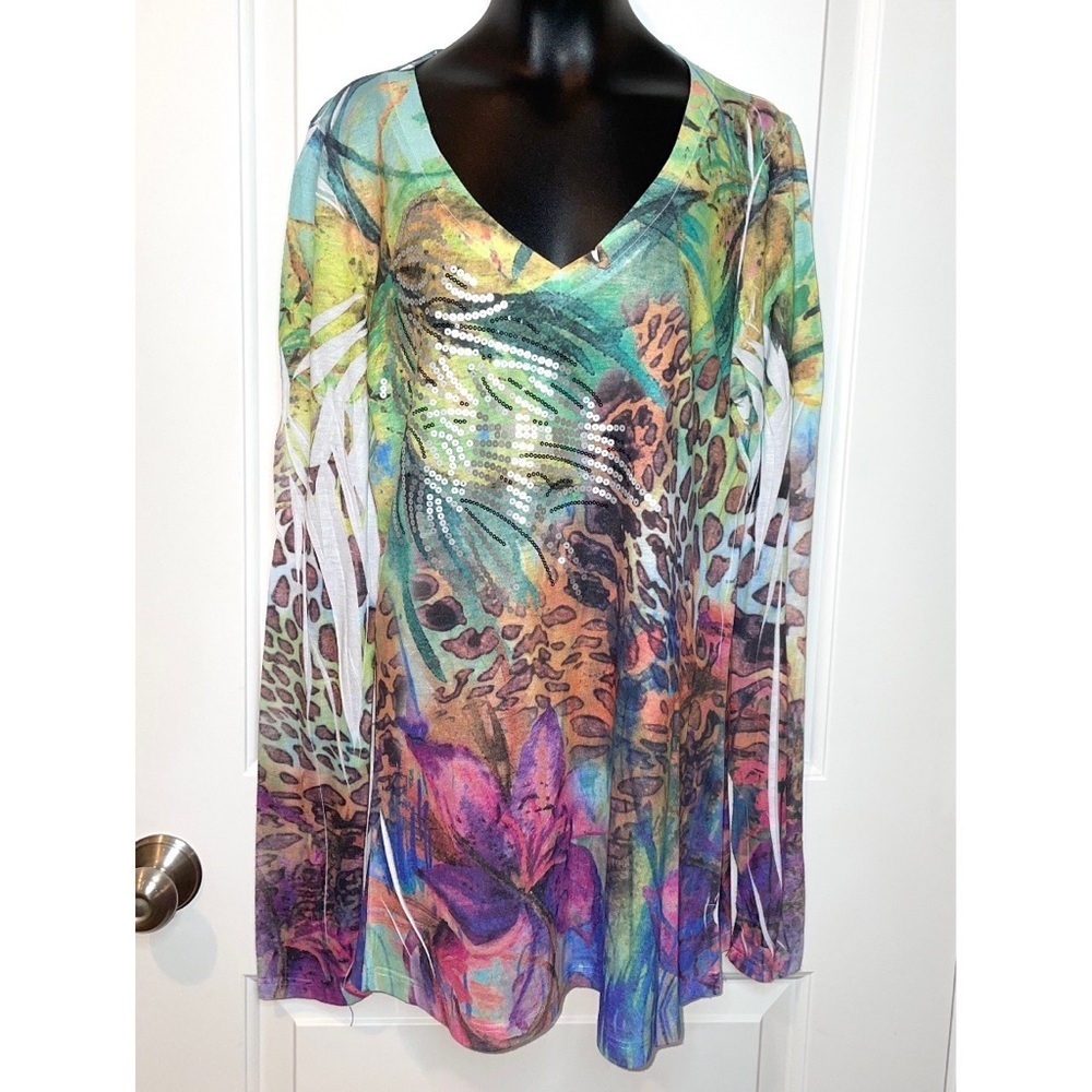 Daytrip sequin long sleeve